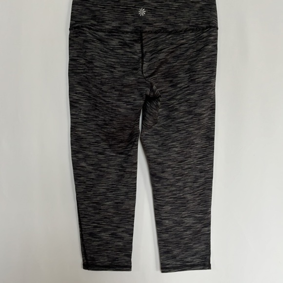 Athleta Energy Chaturanga Space Dye Crop Capri Leggings Size S - Picture 3 of 10
